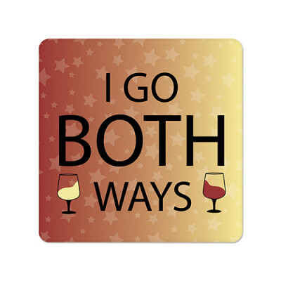 Fridge Magnet Square - Both Ways